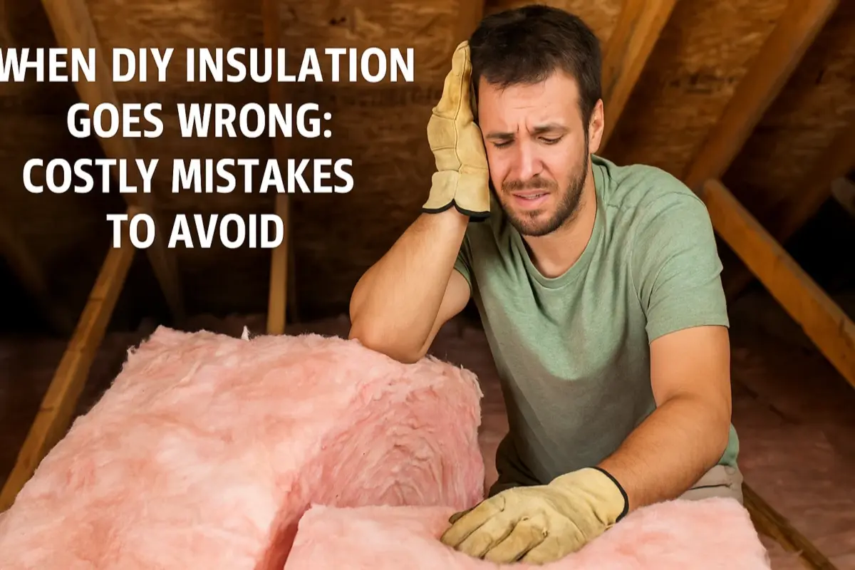 Common DIY insulation mistakes and how to avoid them