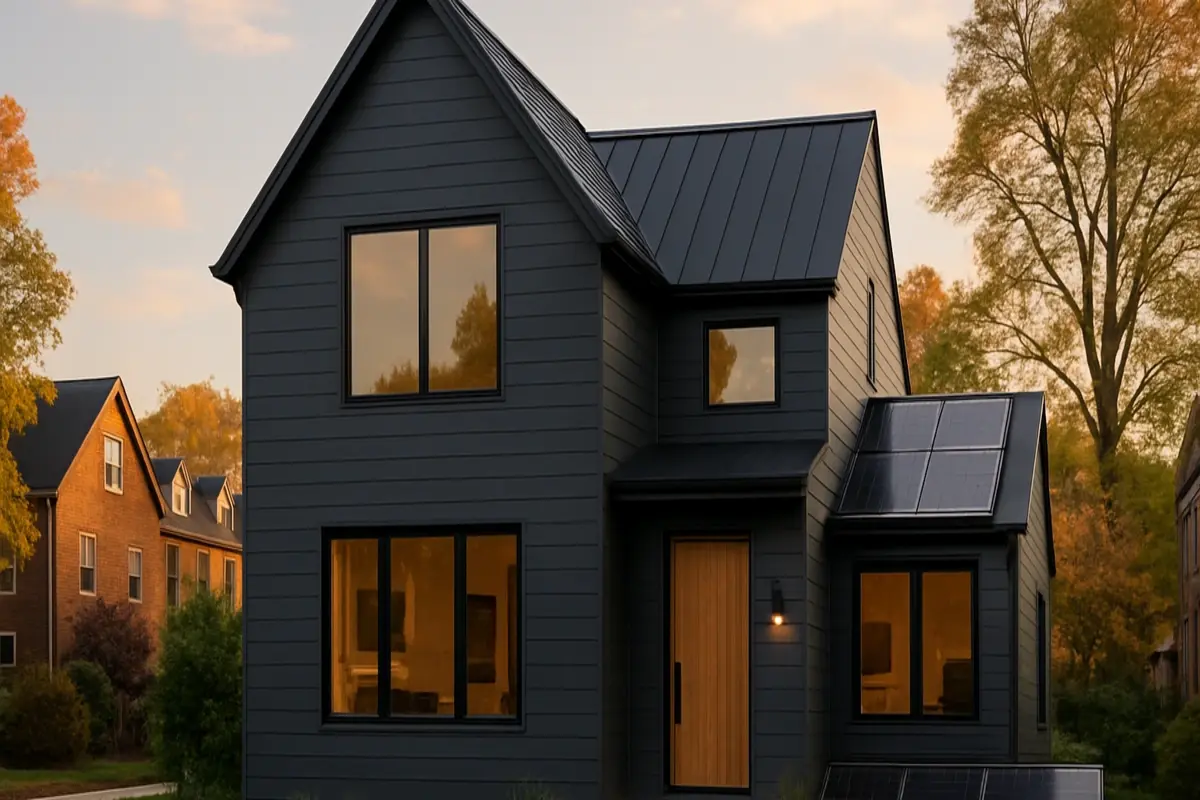 Energy efficient DC home with lower utility bills